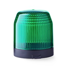 Auer Signal 24VAC/DC, Type 4/4x/13, Green Steady or Flashing LED Top  Module 910116405