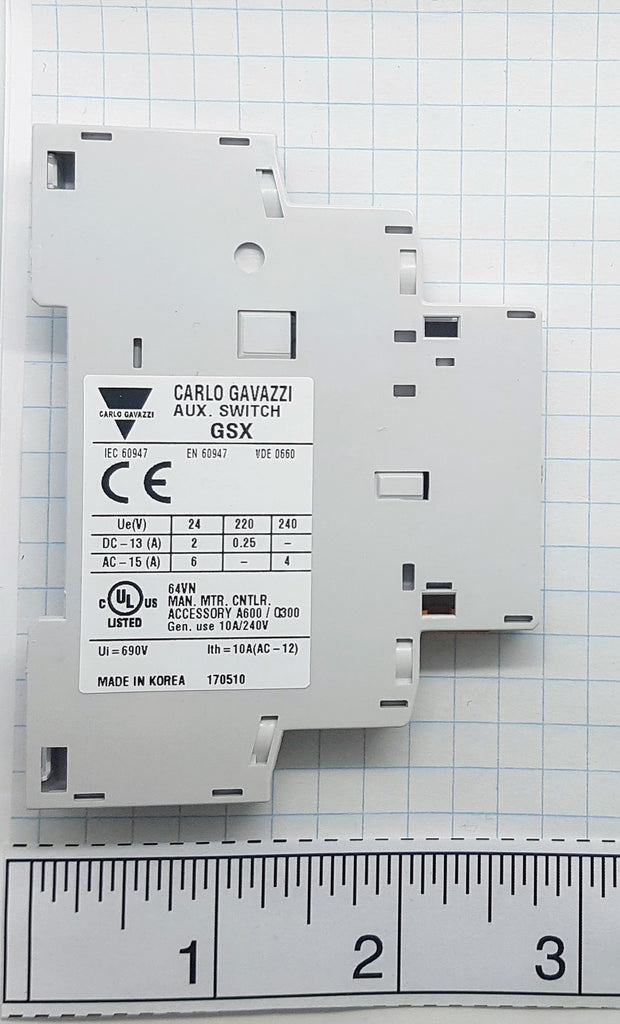 Carlo Side mount auxiliary 1NO 1NC