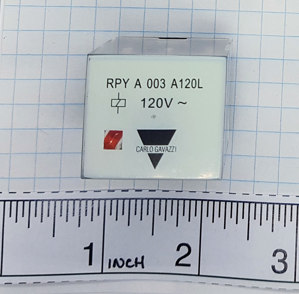 Carlo Relay, 3 Pole, 11 Pin, 120VAC, 14.5mA