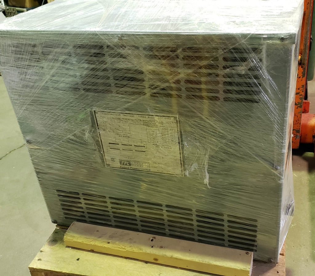 Fed. Pioneer Transformer - 30KVA - 600/120-208v +/- 10%