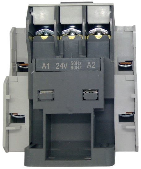 Carlo Contactor, 40A, 24v, 3ph, Screw, 2NO 2NC Aux