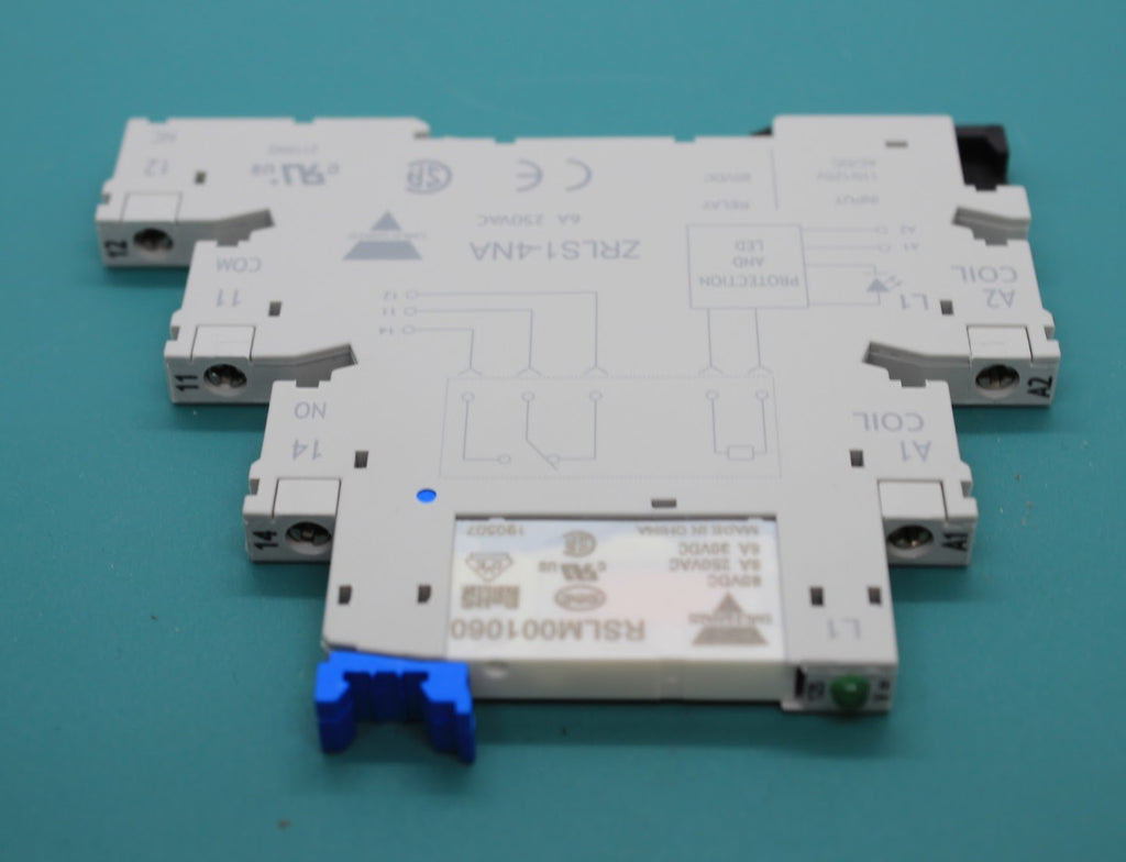 Waffer Relay Carlo Wafer Relay 6A, 120VAC/60VDC Coil, SPDT complete with base – Electram