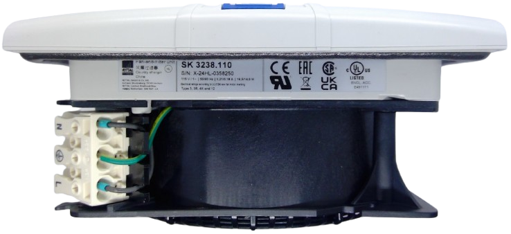Rittal 6 inch Filtered Fan unit - 120vac