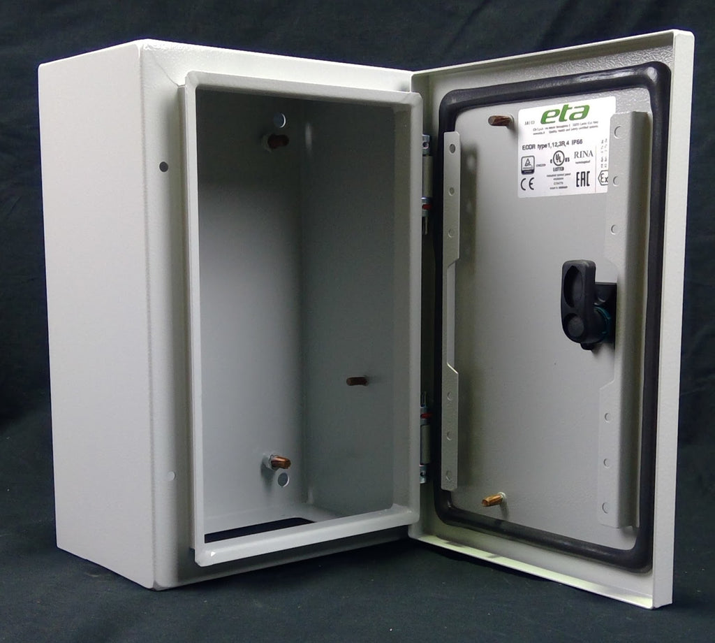 EC Enclosure 12" x 8" x 6" - NEMA4