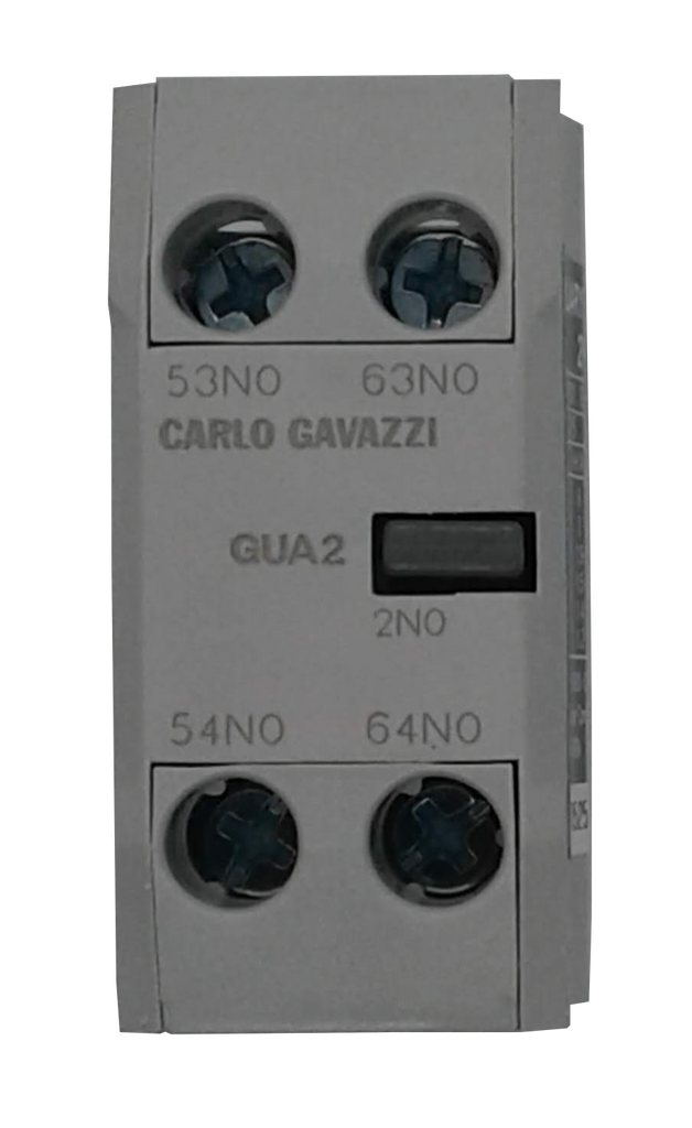 Carlo Front mount auxiliary 2NO for CC12..150