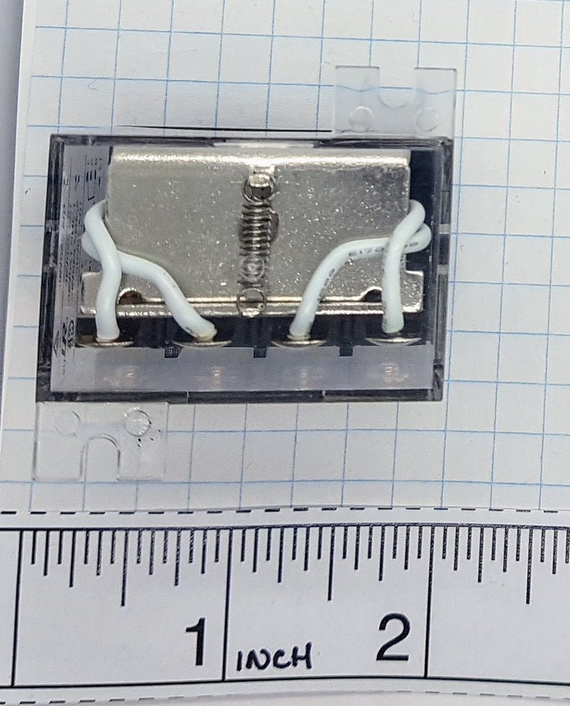 Carlo Relay, 4 Pole, 14 Pin, 24VAC, 85mA, Flange Mount