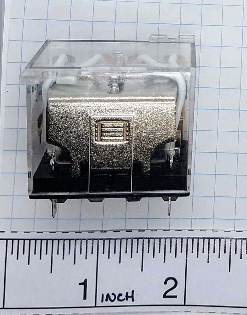 Carlo Relay, 4 Pole, 14 Pin, 24VAC, 85mA, Flange Mount