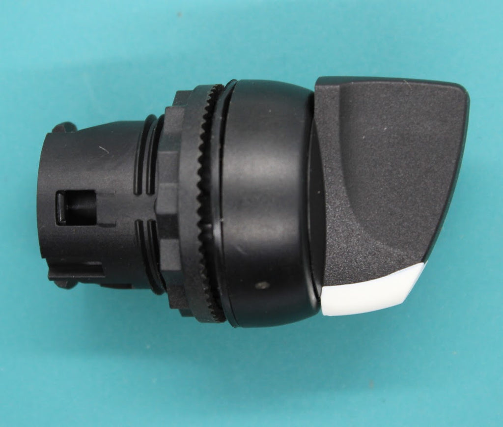 S+S Selector Switch, 3-Position Spring Left, Plastic