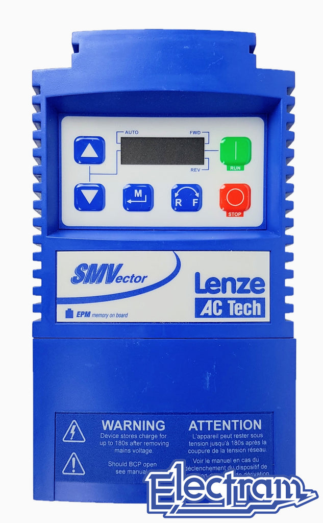 Lenze AC Tech VFD - 2HP - 480v - 3 phase input - NEMA1 Indoor - Variable Frequency Drive *New Genera