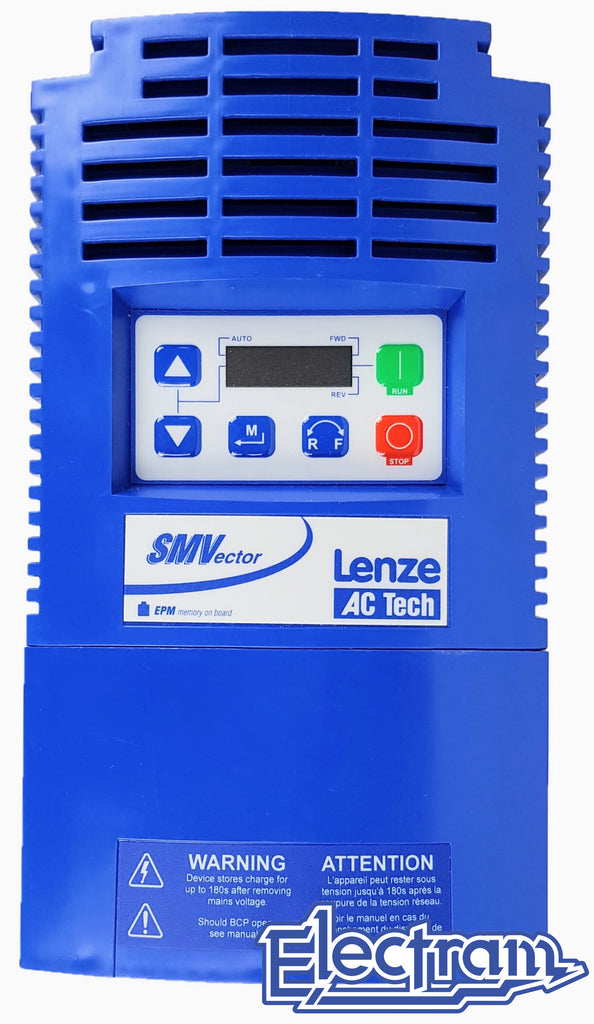 Lenze AC Tech VFD - 10HP - 200-240v - 3 phase input - NEMA1 Indoor - Variable Frequency Drive *New G