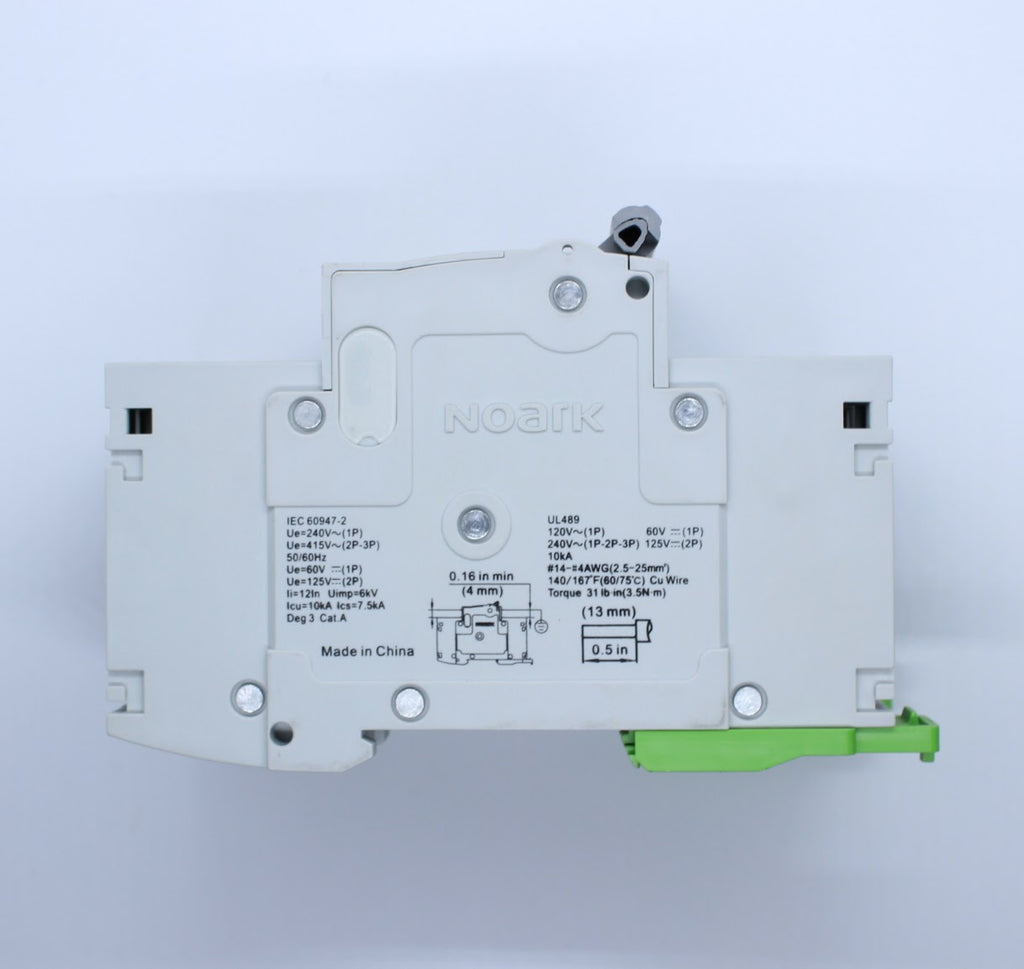 Noark Breaker, 3 Pole, 30 Amp, 240VAC Rated