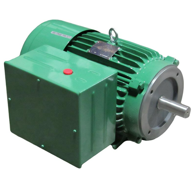 TECO Westinghouse Farm Duty TEFC 5 HP 1800 184T TEFC C-Flange 230V Single Phase F