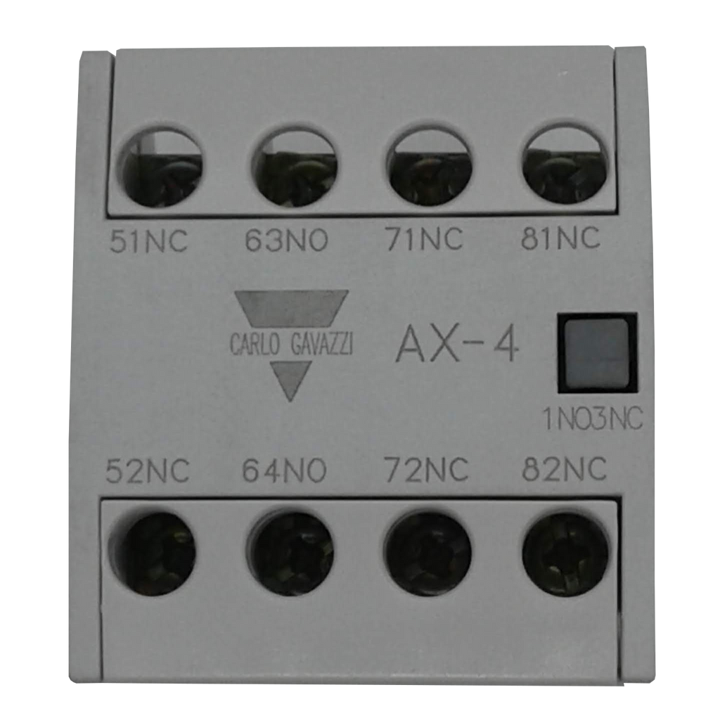 Carlo Front mount auxiliary 3NC 1NO for CC12..150