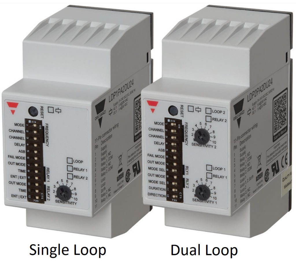 Carlo Loop Detector, Single Channel, 24-240VAC/DC, 11-pin base required