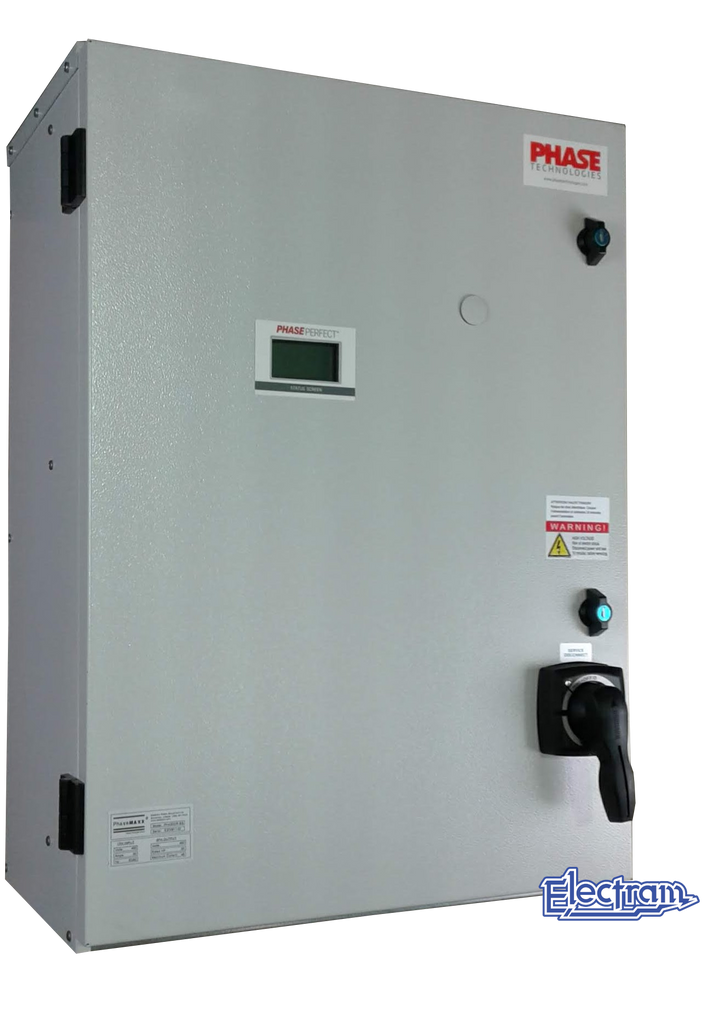 60 HP Digital 3 Phase Converter, 480v, with Breaker & Surge Protection