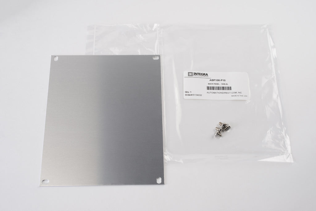 Integra Aluminum Backpan for 10"x8" enclosure