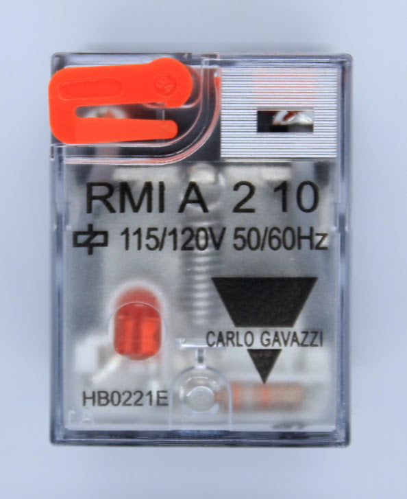 Carlo Relay, 2 Pole, 8 Pin, 120v AC, - replaces RRM002A120V