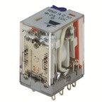 Carlo Relay, 2 Pole, 8 Pin, 12VDC, RMIA21012VDC