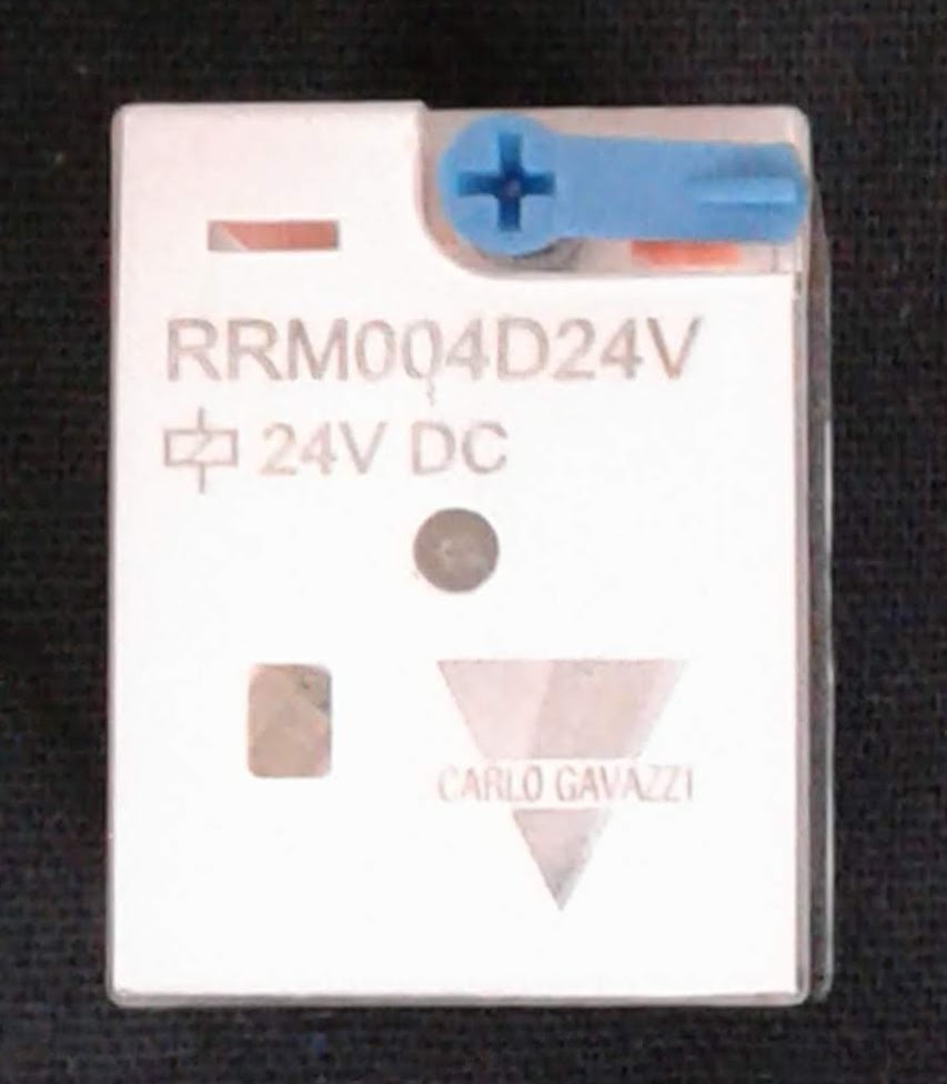 Carlo Relay, 4 Pole, 14 Pin, 5A, 24VDC  -  replaced by RMIA4524VDC