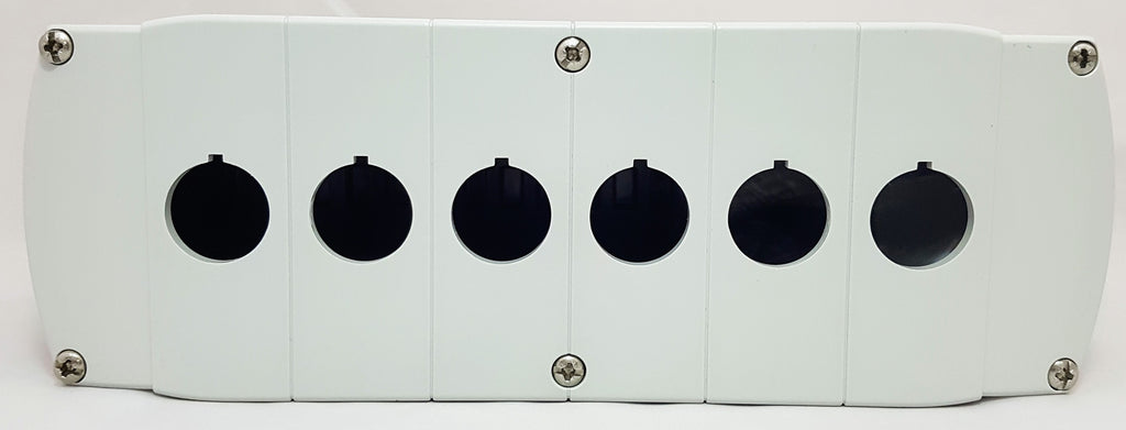 S+S Plastic Enclosure for 6 Buttons, Type 4/4X/13, IP66