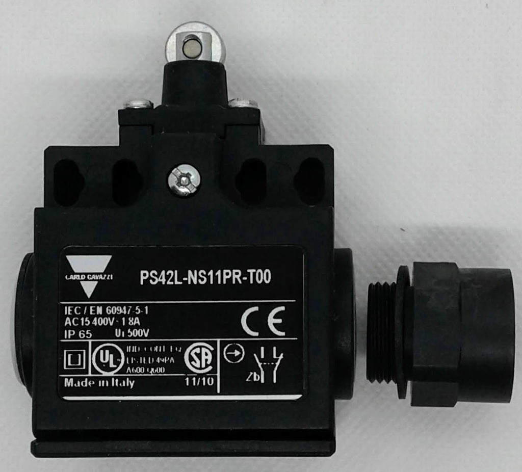 Carlo Limit Switch, Metal Roller, Plunger, PS42L-NS11PR-T00