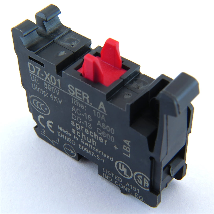 S+S Contact Block, Normally Closed