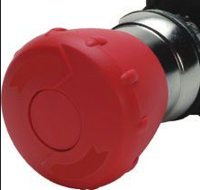 S+S Push Button, Emergency Stop, Red, Twist Reset, 40mm Top