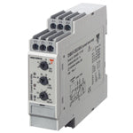 Carlo Over or Under Current Level Relay, 0.1-5A AC/DC, Supply 115-230VAC, DIN Mount