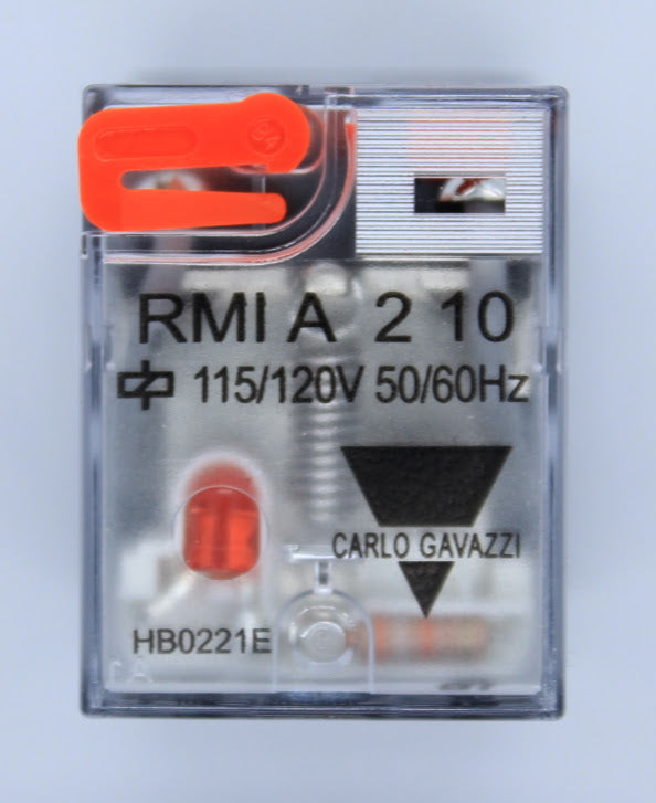 Carlo Relay, 2 Pole, 8 Pin, 120v AC, RMIA210120VAC