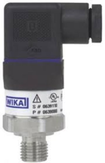 Wika Pressure Transducer, 0-300psi, 4-20mA Output, 1/4" NPT Connector